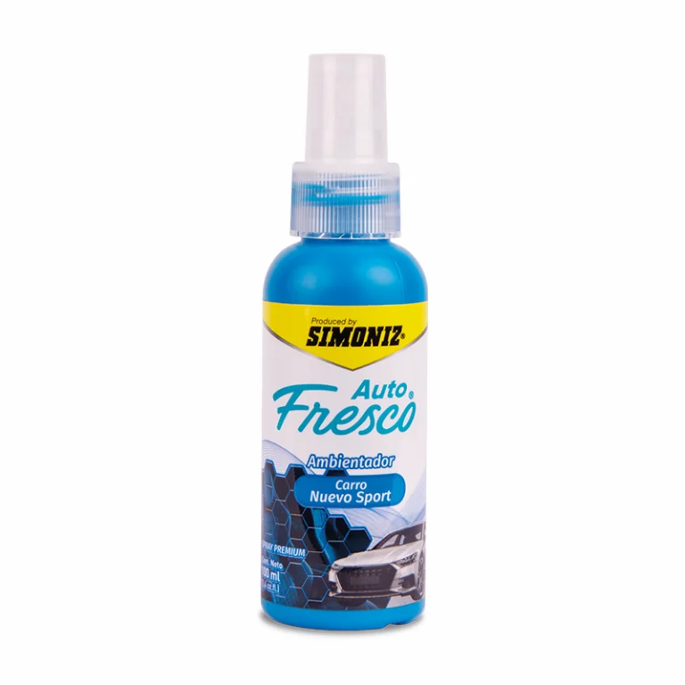 Ambientador Spray Simoniz Auto Fresco Carro Sport 100ml Color Azul Fragancia Auto - ambientador spray carro - Simoniz