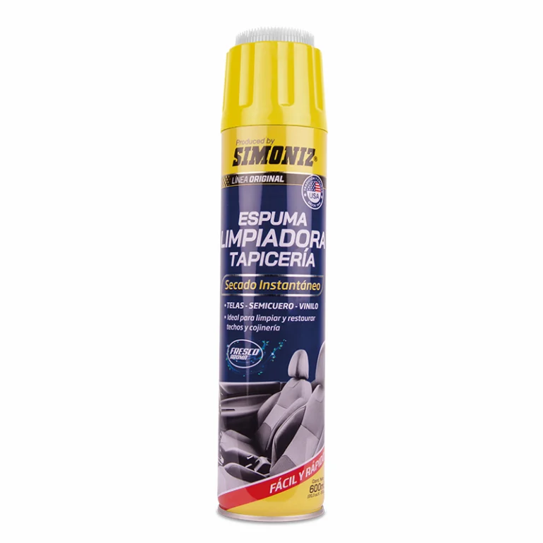 Limpia Tapicería Espuma Simoniz En Aerosol 600Ml - limpia tapiceria espuma - Simoniz