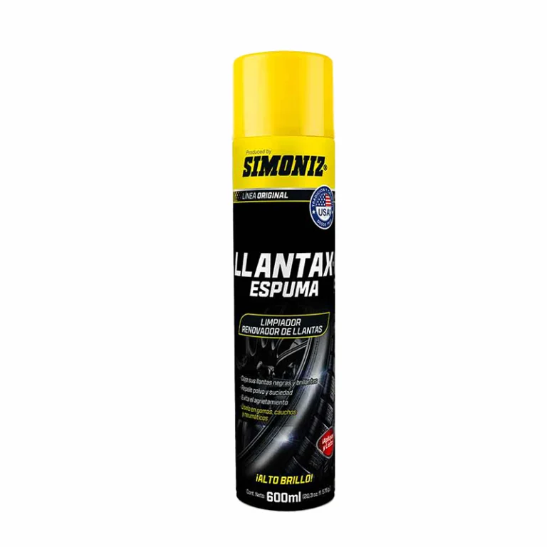Limpiador Renovador Simoniz Para Llantax En Espuma 600Ml Neutro - limpiador renovador llantax - Simoniz