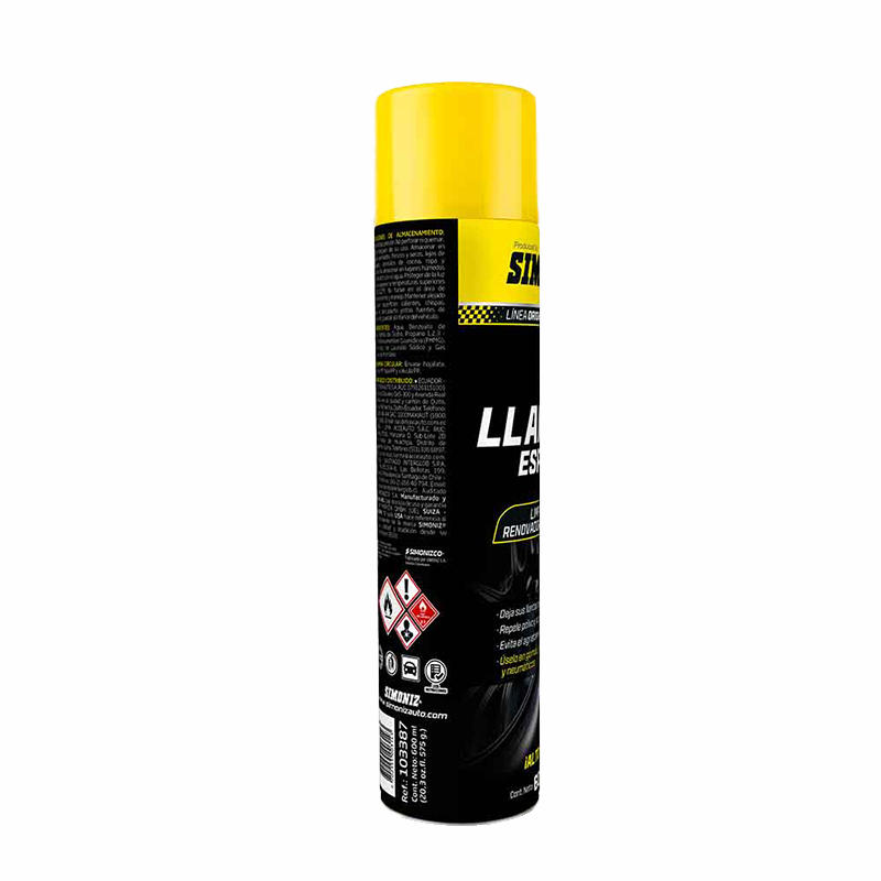 Limpiador Renovador Simoniz Para Llantax En Espuma 600Ml Neutro - vista 1 - Simoniz