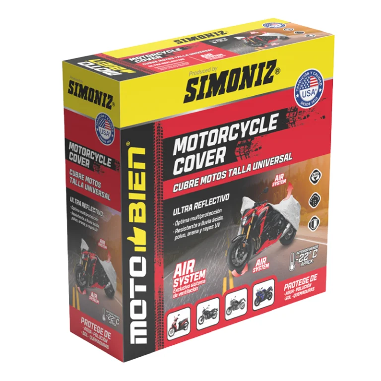 Pijama - Cubreauto Para Motos Cortas Simoniz Moto Bien Máster - pijama cubreauto motos - Simoniz