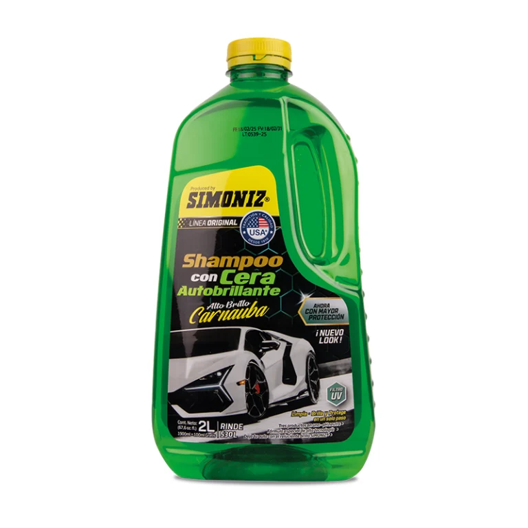 Shampoo Con Cera Autobrillante Simoniz 1900Ml - shampoo cera autobrillante - Simoniz