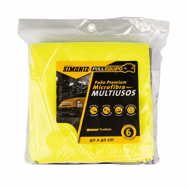 Paño Microfibra Simoniz Full Equipo 6 Unds - pano microfibra unds - Simoniz