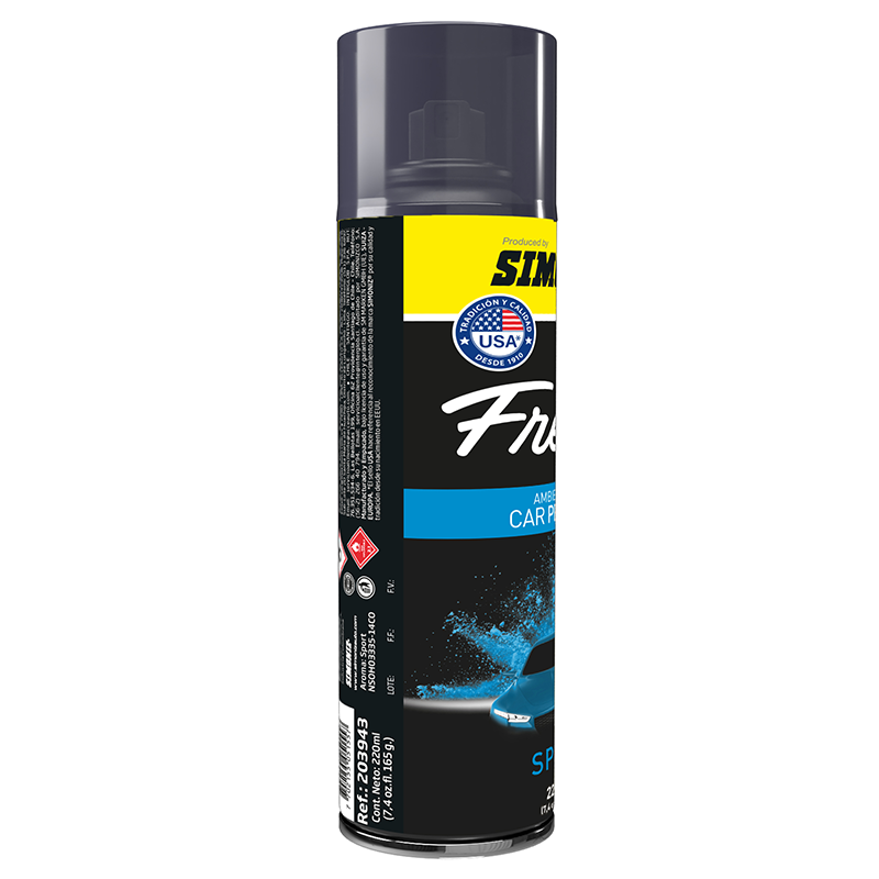 Ambientador Car Perfume Simoniz Auto Fresco Sport 220Ml Color Negro - vista 1 - Simoniz