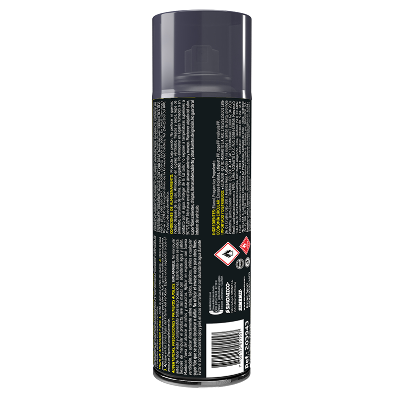 Ambientador Car Perfume Simoniz Auto Fresco Sport 220Ml Color Negro - vista 2 - Simoniz