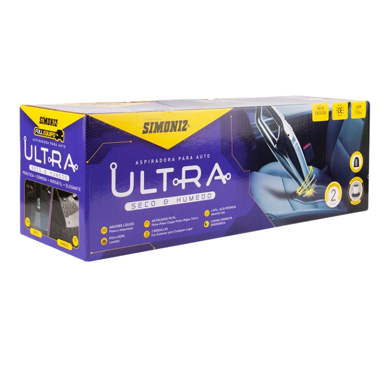 Aspiradora Ultra Simoniz Full Equipo Para Auto Negro - aspiradora ultra negro - Simoniz