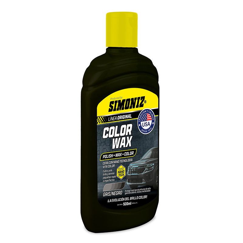 Cera Color Wax Simoniz Con Nano Tecnología Negro 500Ml - vista 1 - Simoniz