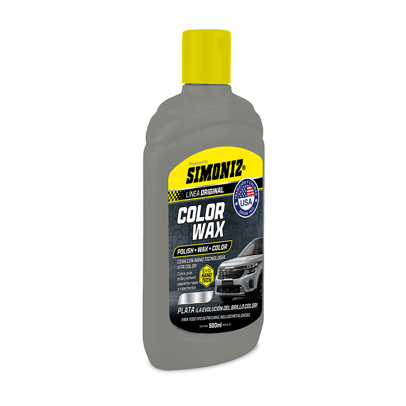 Cera Color Wax Simoniz Con Nano Tecnología Plata 500Ml - vista 1 - Simoniz