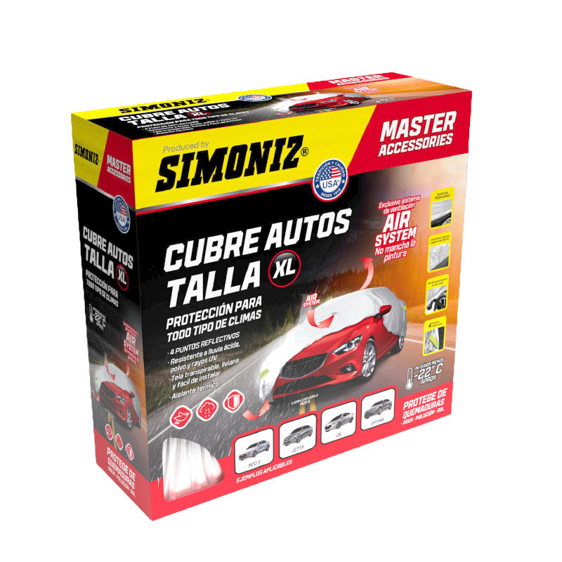 CUBRE AUTOS MASTER TALLA XL - Imagen 1
