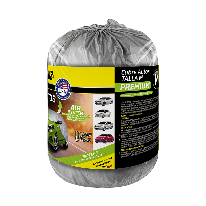 CUBRE AUTOS PREMIUN TALLA M - Imagen 2