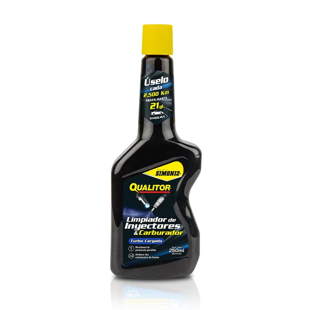 103358-1-Limpiador_Inyectores_y_Carburador-Qualitor.webp Aditivo Limpiador de inyectores 250ml - Imagen 1