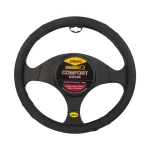Forro Timón Microperforado Simoniz Full Equipo Costura Roja Negro