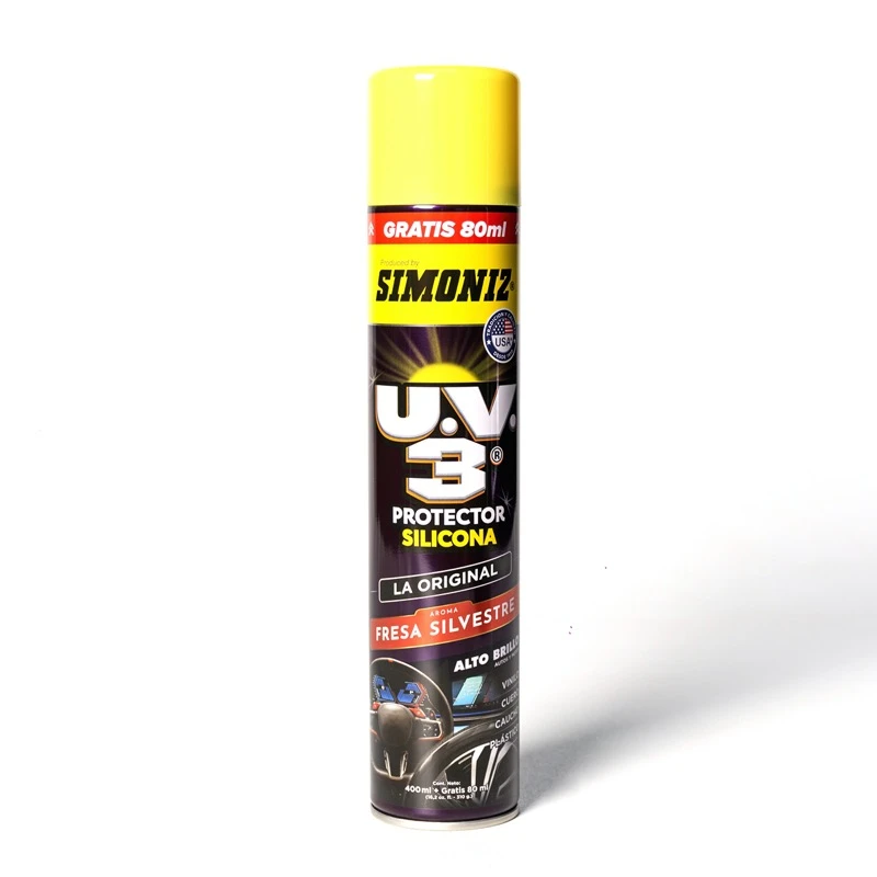 103380-1-3080_Silicona_UV3_400ML_Fresa_Aerosol-1.webp SIMONIZ® PROTECTOR SILICONA UV3® AEROSOL FRESA SILVESTRE 480 ML - Imagen 1