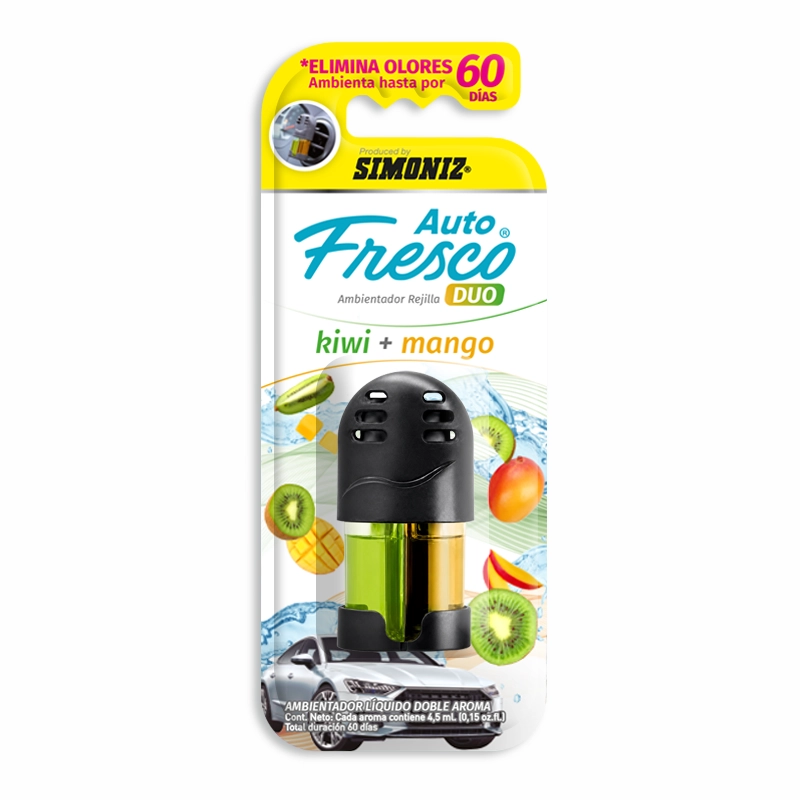 107885-1-Ambshick_Splash_X_2_Kiwi_Mango-1.webp SIMONIZ AMBIENTADOR DOBLE AROMA KIWI - MANGO - Imagen 1