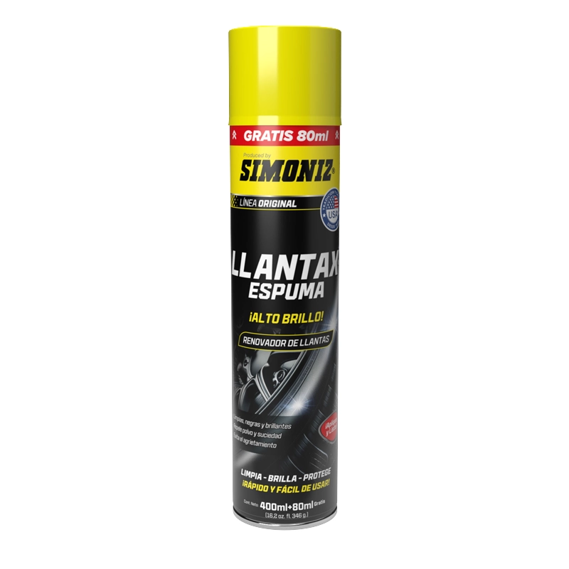 108039_01-Renovde_Llantas_400ML_Gratis_80ML-1.webp SIMONIZ® RENOVADOR LLANTAX® ESPUMA 480 ML - Imagen 1