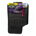 Tapete Alfombra Universal Simoniz Full Equipo Negro Negro