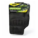 Tapete Pvc Simoniz Full Equipo Universal 3 Piezas Negras Negro