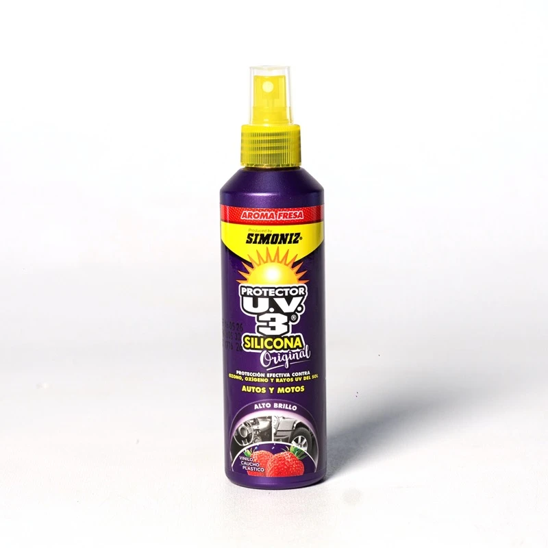 204316-1-Prot_UV3_Silicona_Fresa_200ML-1.webp SIMONIZ® PROTECTOR SILICONA UV3® FRESA SILVESTRE 200 ML - Imagen 1