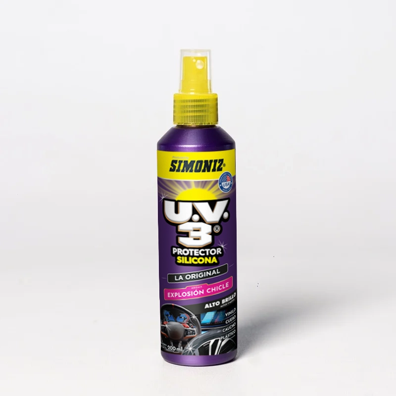 204323-0-PROTUV3_Silicona_Chicle_200ML-1.webp SIMONIZ® PROTECTOR SILICONA UV3® EXPLOSIÓN CHICLE 200 ML - Imagen 1