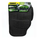 Tapete Pvc Simoniz Full Equipo 3 Piezas Negro Negro