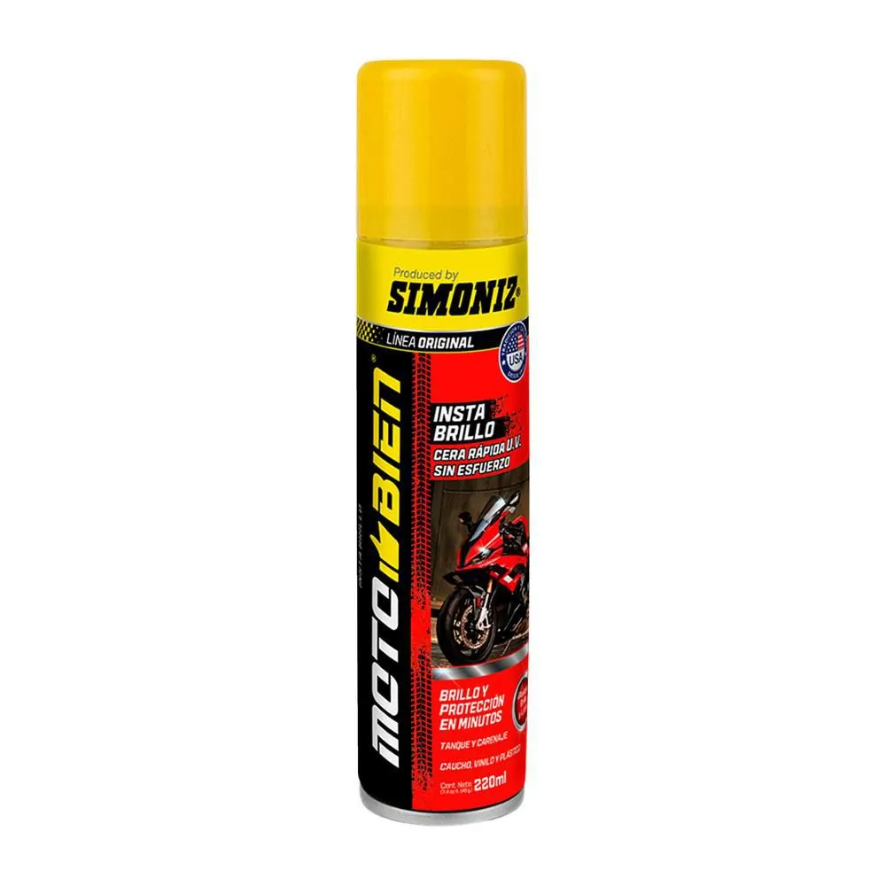 209378-Cera-Instabrillo-Moto-Bien-220ml-SIMONIZ-209378-3578332_1-1.webp CERA RAPIDA UV SIMONIZ MOTO BIEN BRILLO Y PROTECCIÓN 220ML - Imagen 1