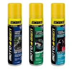 Limpiador Desengrasante de Cadenas, Desinfectante de Cascos, Lubricante de Cadenas Moto Bien 220 ml