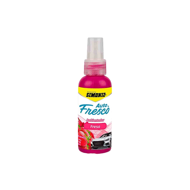 103235-01-4085_Amb_100ML_Shick_Fresa_Premium.webp AMBIENTADOR SIMONIZ AUTO FRESCO FRESA 100ML - Imagen 1