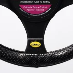 Forro Timón Elegante Simoniz Full Equipo Negro Negro - Imagen 3