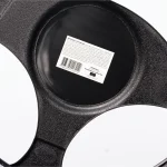 Forro Timón Simoniz Full Equipo Negro Con Apliques Gris Azul Negro - Imagen 3