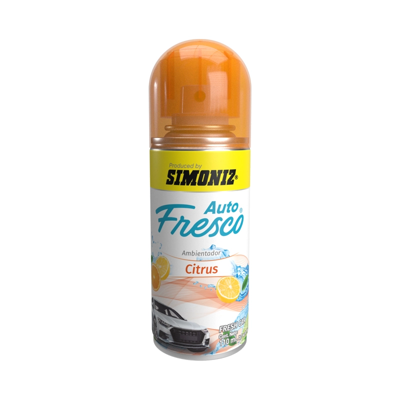 108038-01-Ambauto_Fresco_Citrus_110ML.webp AMBIENTADOR SIMONIZ AUTO FRESCO AEROSOL CITRUS 110ML - Imagen 1