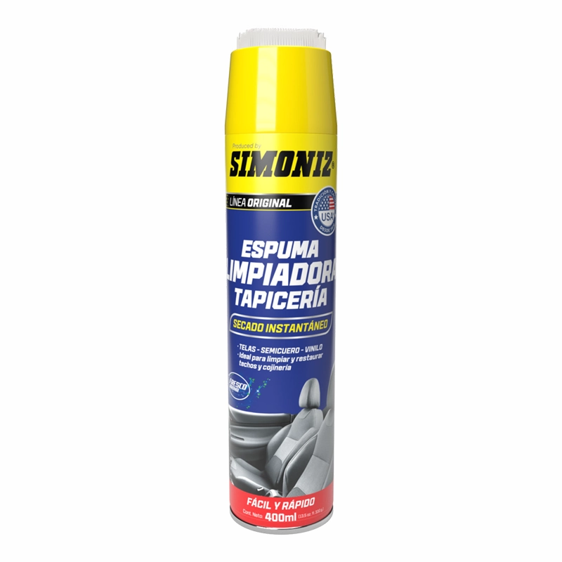 108040-1-Limpde_Espuma_400ML_Aerosol.webp Espuma Limpia Tapicería Simoniz En Aerosol 400ml - Imagen 1