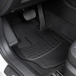 Tapete Para Carro Simoniz Full Equipo Dura Line Negro Pvc 3 Negro - Imagen 3