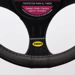 Forro Timón Microperforado Simoniz Full Equipo Negro Con Lín - Imagen 3