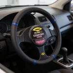 Forro Timón Microperforado Simoniz Full Equipo Negro Con Lín - Imagen 5