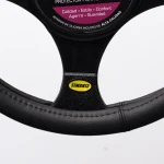 Forro Timón Microperforado Simoniz Full Equipo Negro Negro - Imagen 2